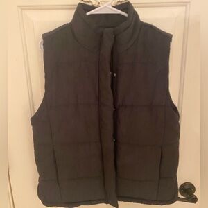 Black Puffer Vest